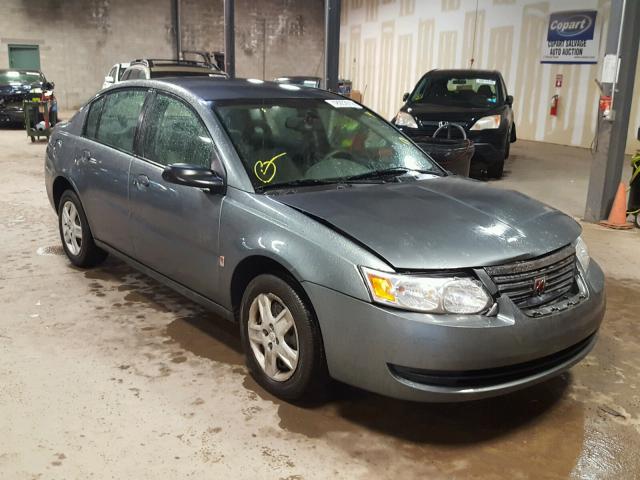 1G8AJ55F17Z198910 - 2007 SATURN ION LEVEL CHARCOAL photo 1