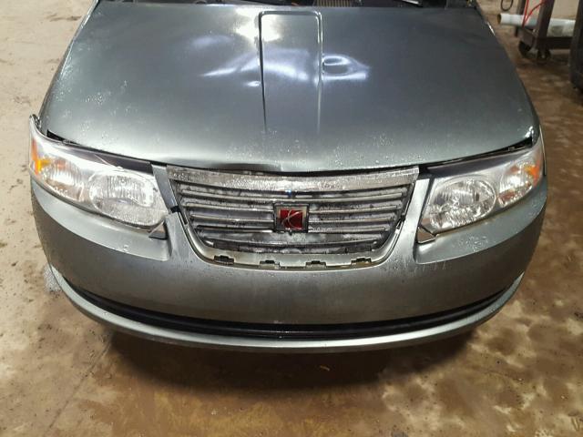1G8AJ55F17Z198910 - 2007 SATURN ION LEVEL CHARCOAL photo 9