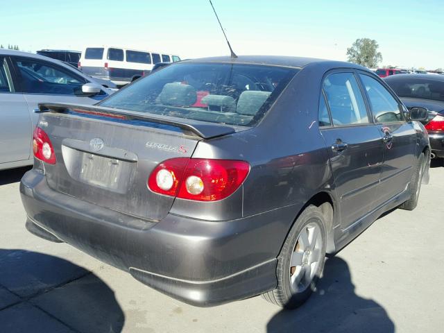 1NXBR30E67Z919236 - 2007 TOYOTA COROLLA CE GRAY photo 4