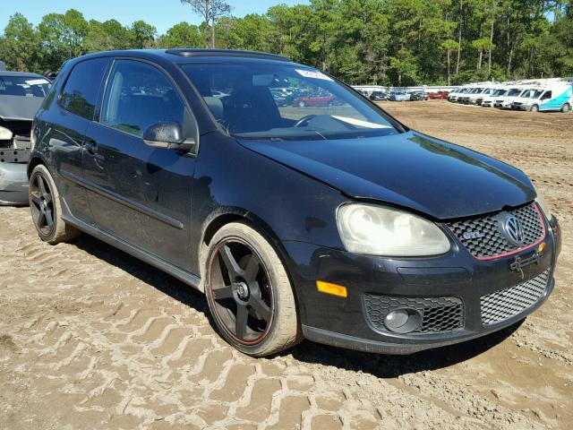 WVWFV71K88W206440 - 2008 VOLKSWAGEN GTI BLACK photo 1