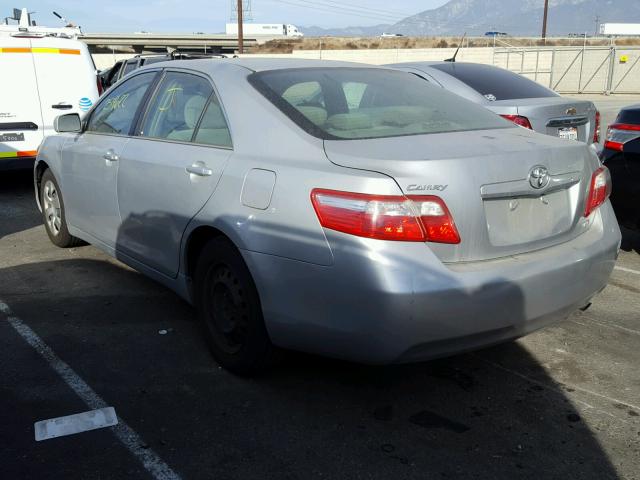4T1BE46K97U571592 - 2007 TOYOTA CAMRY NEW SILVER photo 3