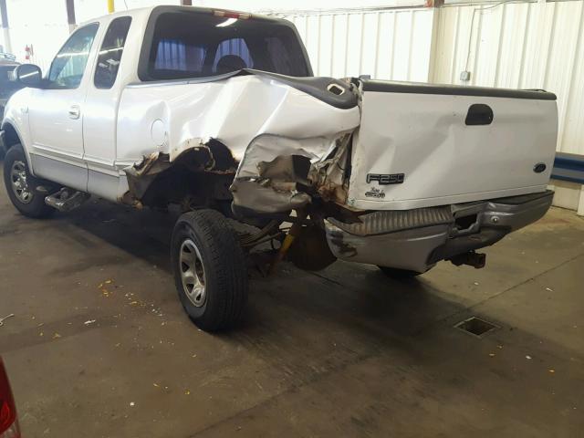 1FTFX28L9VKC43382 - 1997 FORD F250 WHITE photo 3