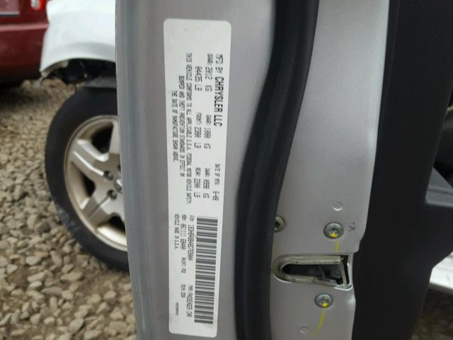 1B3HB48B48D769004 - 2008 DODGE CALIBER SX SILVER photo 10