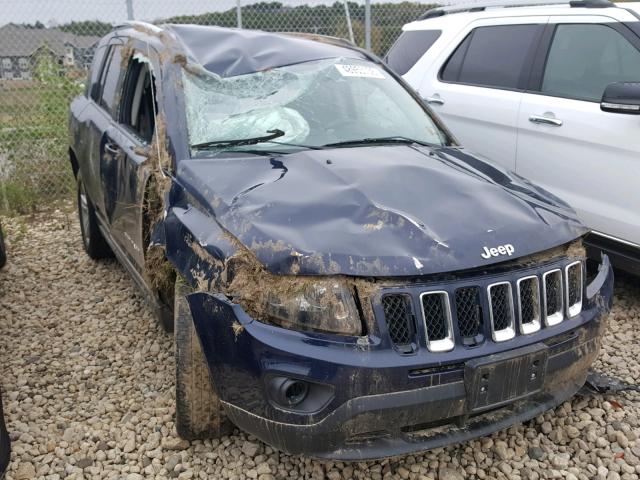 1C4NJDBB7ED591730 - 2014 JEEP COMPASS SP 蓝色 照片 1