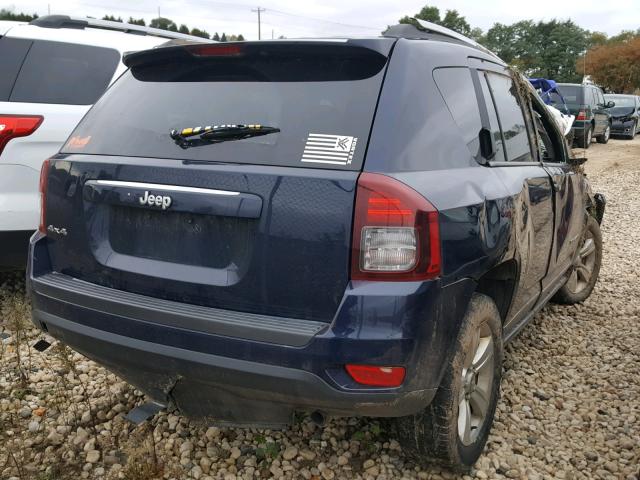 1C4NJDBB7ED591730 - 2014 JEEP COMPASS SP 蓝色 照片 4