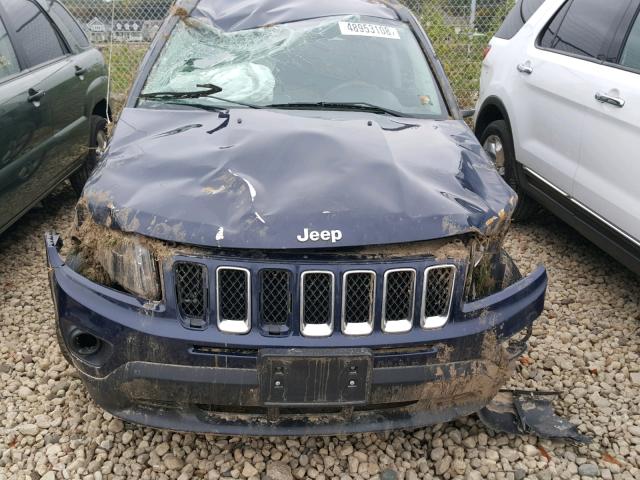 1C4NJDBB7ED591730 - 2014 JEEP COMPASS SP 蓝色 照片 7