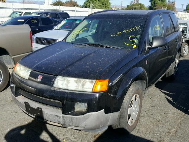 5GZCZ43D65S817394 - 2005 SATURN VUE BLACK photo 2