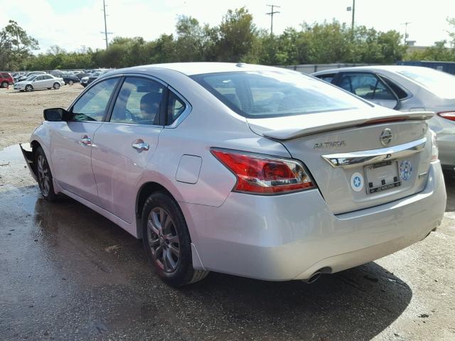 1N4AL3AP6FC568825 - 2015 NISSAN ALTIMA 2.5 SILVER photo 3