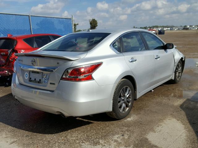 1N4AL3AP6FC568825 - 2015 NISSAN ALTIMA 2.5 SILVER photo 4