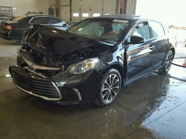 4T1BK1EB0GU232065 - 2016 TOYOTA AVALON XLE BLACK photo 2
