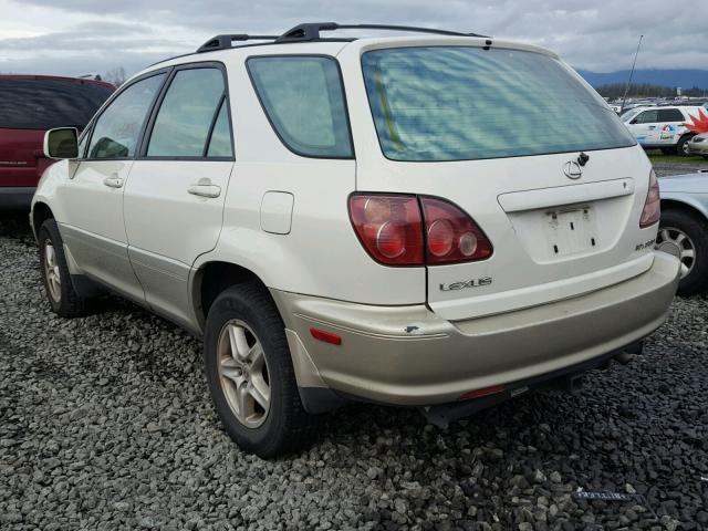 JT6HF10U7Y0152368 - 2000 LEXUS RX 300 WHITE photo 3