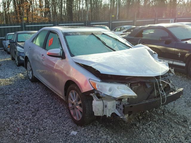 4T4BF1FKXCR181810 - 2012 TOYOTA CAMRY BASE SILVER photo 1