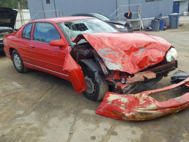 2G1WW12M2V9207655 - 1997 CHEVROLET MONTE CARL წითელი ფოტო 1