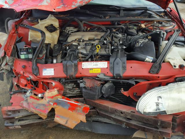 2G1WW12M2V9207655 - 1997 CHEVROLET MONTE CARL RED photo 7