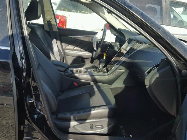 JN1BV7AP8FM350852 - 2015 INFINITI Q50 BASE Negro foto 5