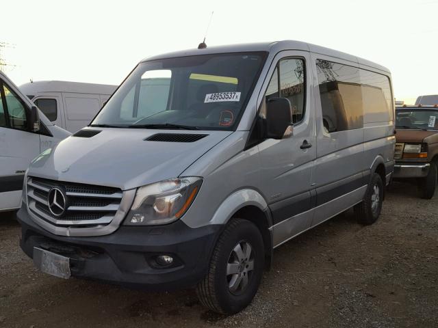 WD4PE7DC9E5904264 - 2014 MERCEDES-BENZ SPRINTER 2 GRAY photo 2