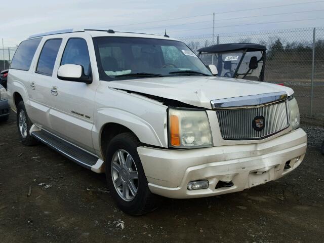 3GYFK66N24G209231 - 2004 CADILLAC ESCALADE E WHITE photo 1