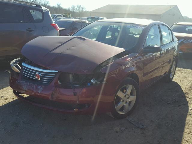 1G8AJ55F46Z151689 - 2006 SATURN ION MAROON photo 2