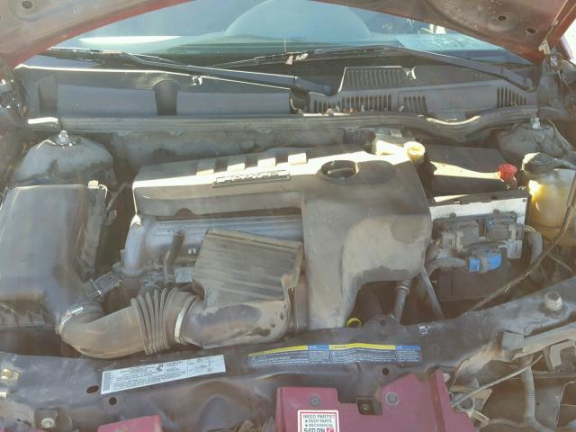 1G8AJ55F46Z151689 - 2006 SATURN ION MAROON photo 7