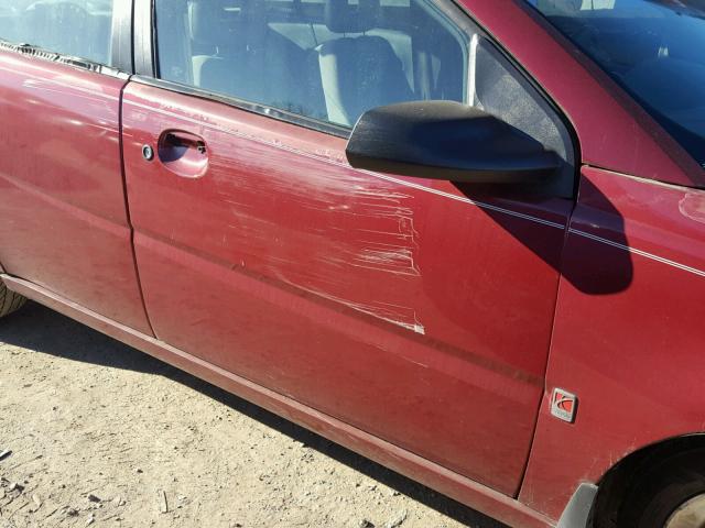 1G8AJ55F46Z151689 - 2006 SATURN ION MAROON photo 9