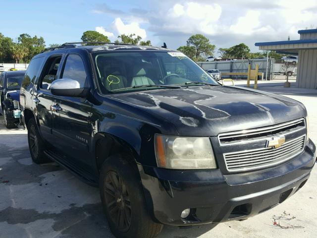 1GNFC13J67J386978 - 2007 CHEVROLET TAHOE C150 BLACK photo 1