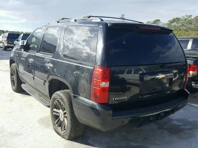 1GNFC13J67J386978 - 2007 CHEVROLET TAHOE C150 BLACK photo 3