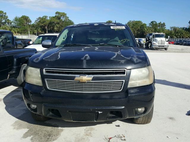 1GNFC13J67J386978 - 2007 CHEVROLET TAHOE C150 BLACK photo 9