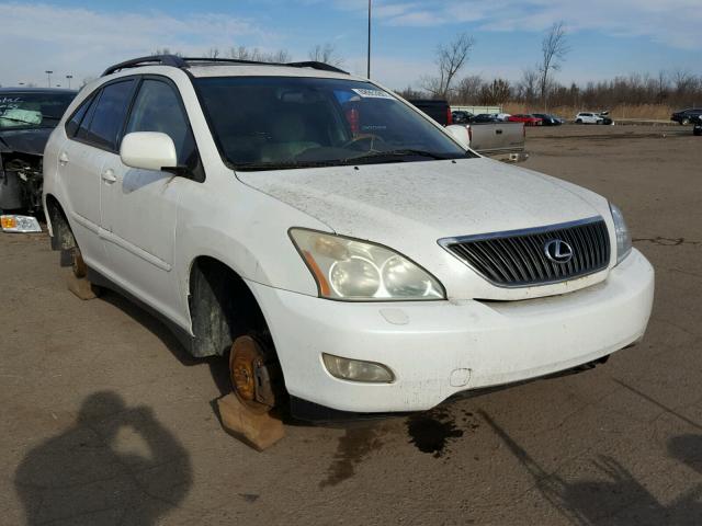 JTJHA31U240016352 - 2004 LEXUS RX 330 WHITE photo 1