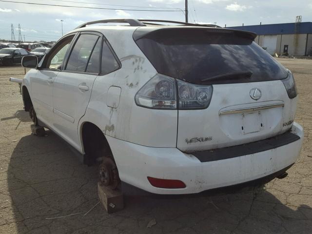 JTJHA31U240016352 - 2004 LEXUS RX 330 WHITE photo 3