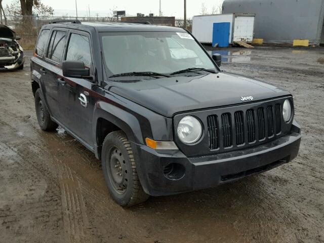 1J4FF28B49D120121 - 2009 JEEP PATRIOT SP BLACK photo 1