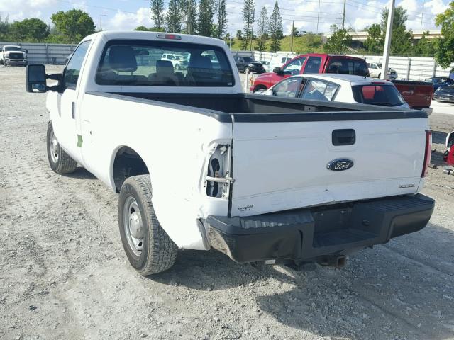 1FTBF2A6XFED72396 - 2015 FORD F250 SUPER WHITE photo 3