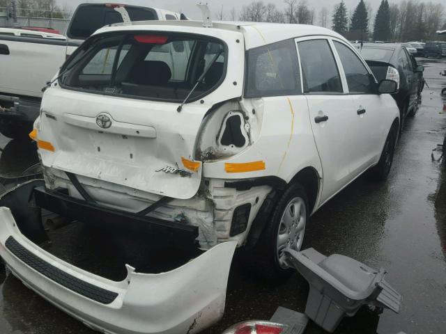 2T1KR32E38C703991 - 2008 TOYOTA COROLLA MA WHITE photo 4