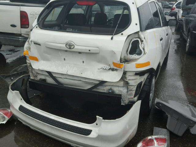 2T1KR32E38C703991 - 2008 TOYOTA COROLLA MA WHITE photo 9