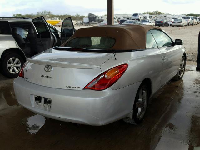 4T1FA38P76U089136 - 2006 TOYOTA CAMRY SOLA WHITE photo 4