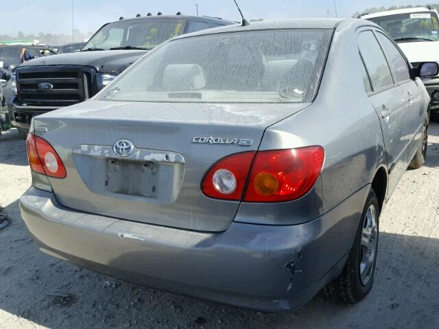 1NXBR32E33Z179507 - 2003 TOYOTA COROLLA CE GRAY photo 4