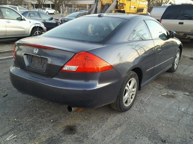 1HGCM71646A000388 - 2006 HONDA ACCORD EX CHARCOAL photo 4