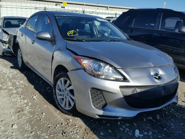 JM1BL1V79C1670740 - 2012 MAZDA 3 I SILVER photo 1