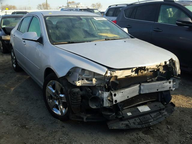 1G1ZC5E05AF321995 - 2010 CHEVROLET MALIBU 1LT SILVER photo 1