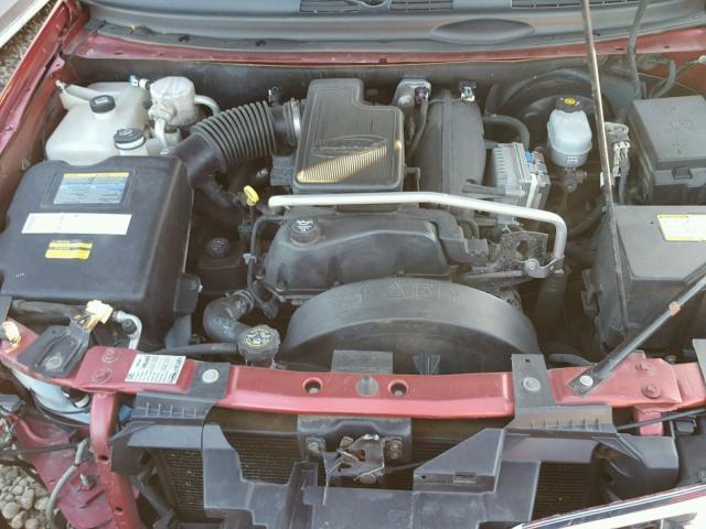 1GHDT13S042254856 - 2004 OLDSMOBILE BRAVADA RED photo 7