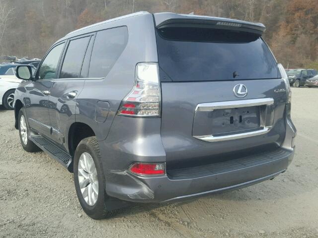 JTJBM7FX4G5143442 - 2016 LEXUS GX BASE GRAY photo 3