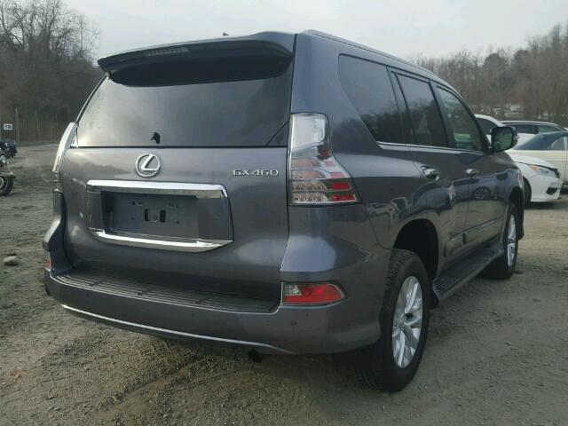 JTJBM7FX4G5143442 - 2016 LEXUS GX BASE GRAY photo 4