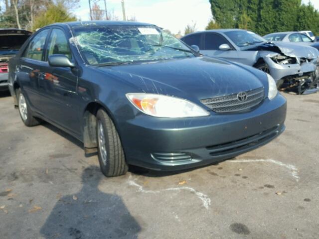 4T1BF30K92U525477 - 2002 TOYOTA CAMRY LE მწვანე ფოტო 1