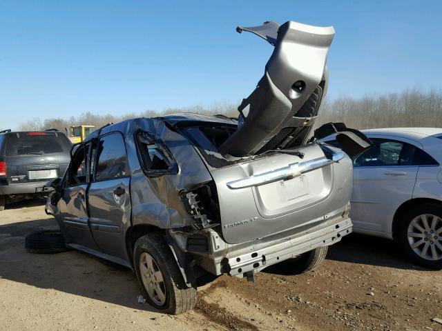 2CNDL13F656170372 - 2005 CHEVROLET EQUINOX LS BLUE photo 3