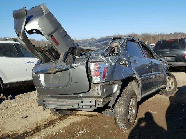 2CNDL13F656170372 - 2005 CHEVROLET EQUINOX LS BLUE photo 4