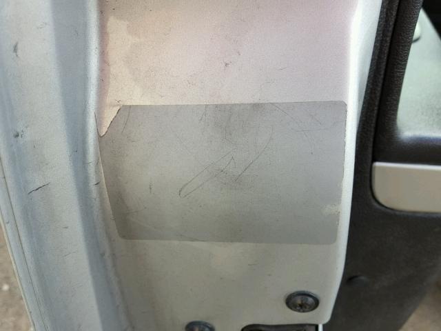 3GNBAADB5AS511115 - 2010 CHEVROLET HHR LS SILVER photo 10