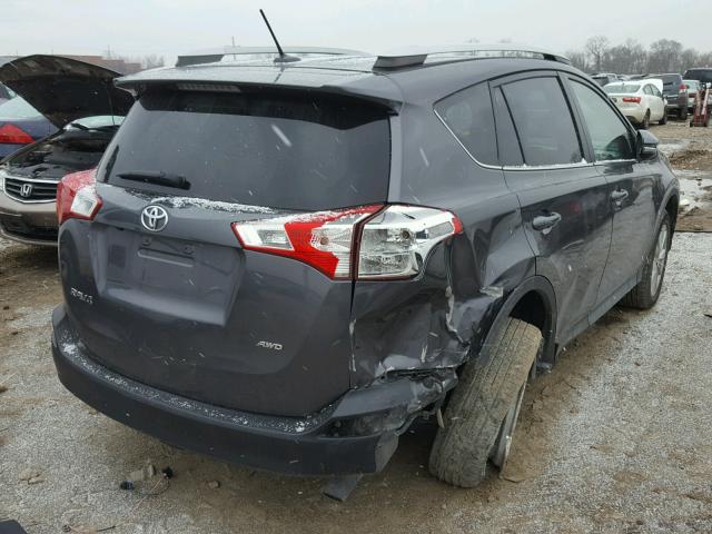 2T3DFREV5FW318788 - 2015 TOYOTA RAV4 LIMIT GRAY photo 4