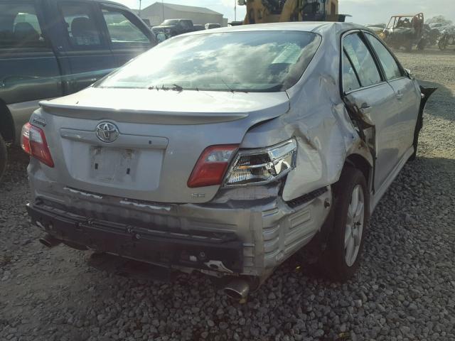 4T1BK46K27U535090 - 2007 TOYOTA CAMRY NEW SILVER photo 4