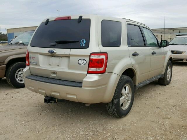 1FMCU0C76BKC53501 - 2011 FORD ESCAPE XLS TAN photo 4