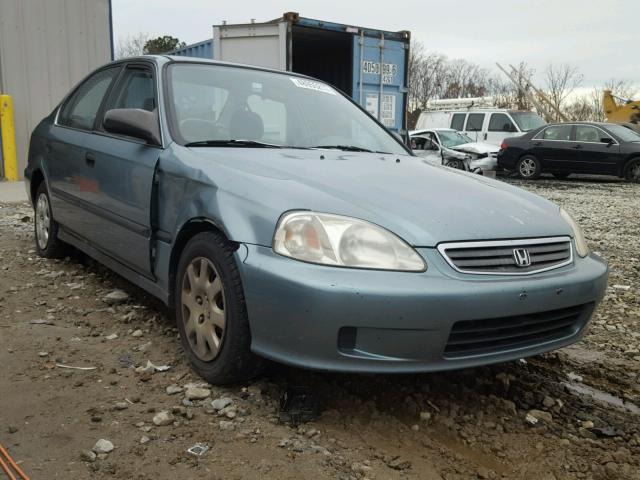 2HGEJ6679YH531586 - 2000 HONDA CIVIC LX WHITE photo 1