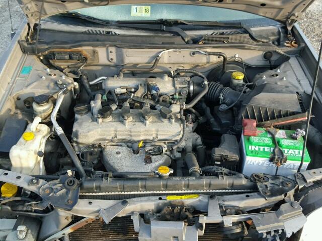 3N1CB51D14L824560 - 2004 NISSAN SENTRA 1.8 TAN photo 7